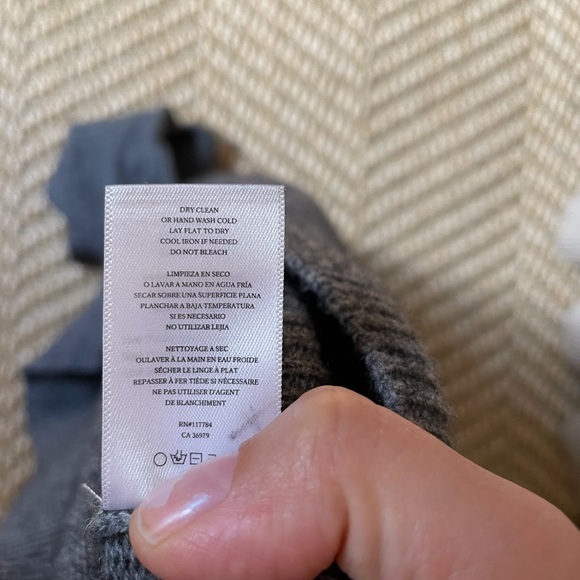 Rails Olivia Ash Cashmere Wool sweater, size XS - Picture 9 of 10